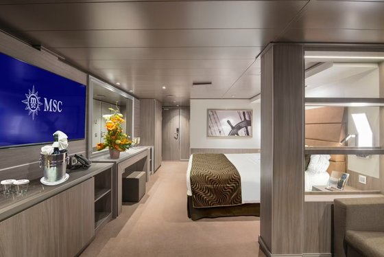 Apartmá MSC Yacht Club Deluxe Suite (YC1) - MSC Seaview
